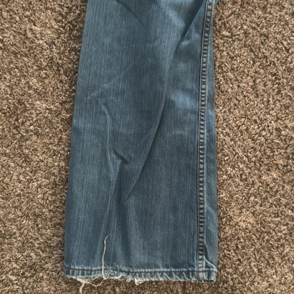 Levi's 527 38 x 32 Light Wash Low Bootcut Jeans - Picture 8 of 10